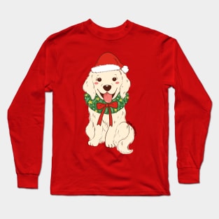 Christmas Puppy Long Sleeve T-Shirt